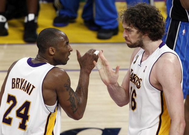 Gasol and Kobe